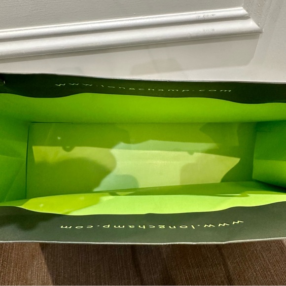 Authentic Longchamp gift box for scarf with matching gift bag and ribbon - Picture 8 of 9